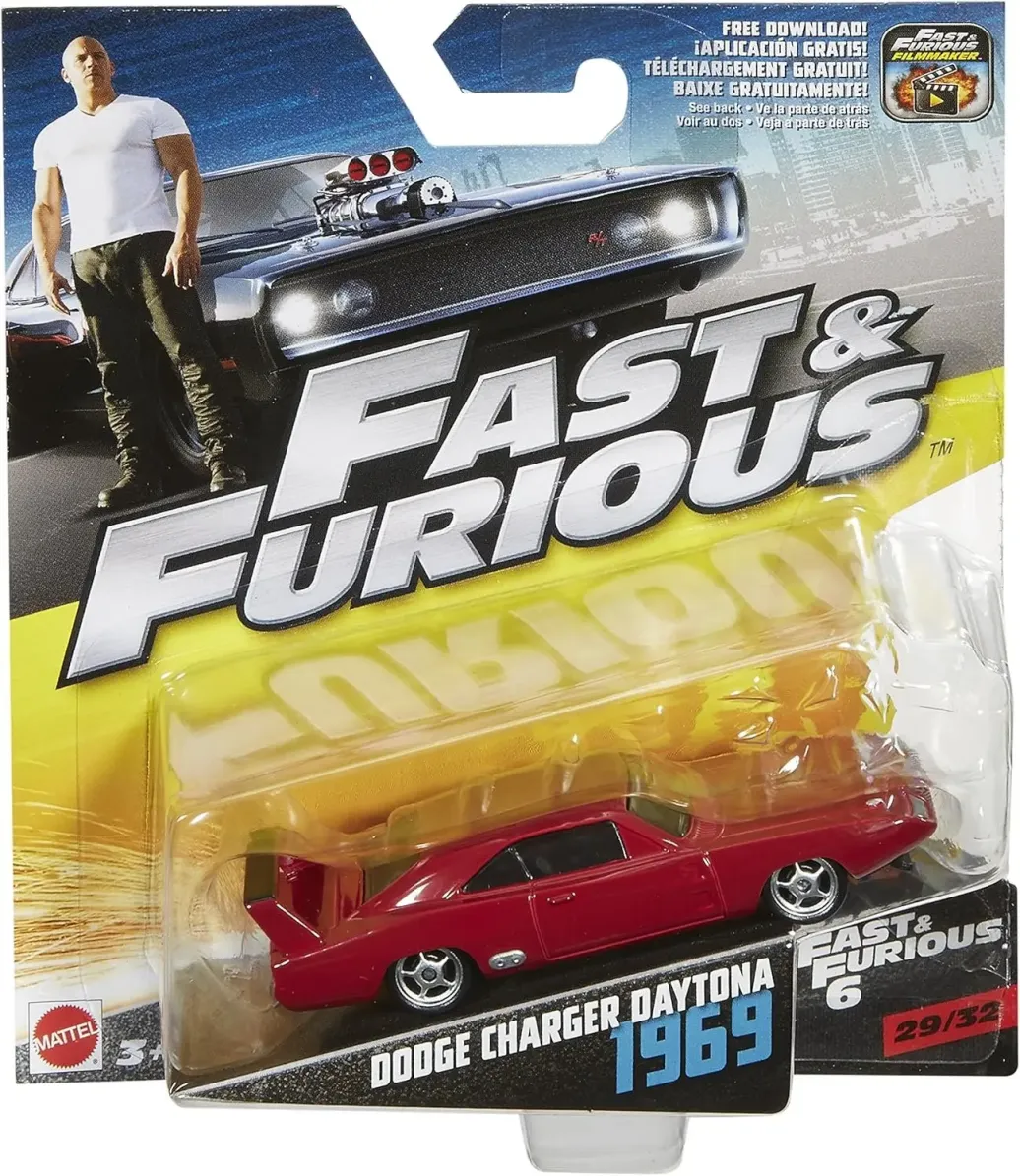 Fast & Furious - Dodge Charger Daytona 1969 - Modellauto 1:64