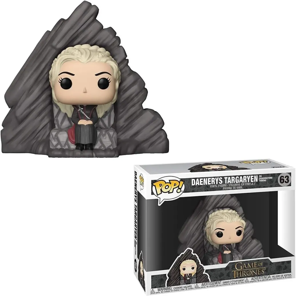 Game of Thrones Daenerys POP! Rides Dragonstone Throne Figur 15 cm