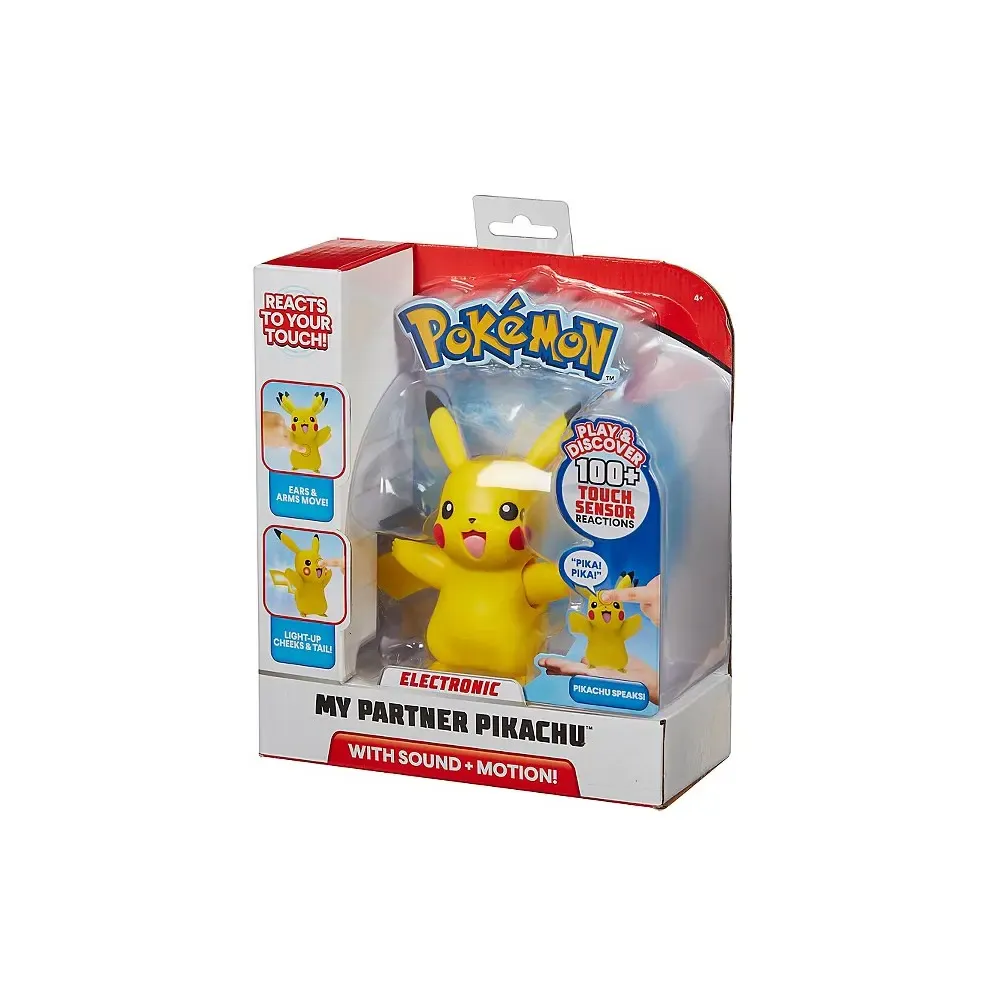 Pokémon Pikachu Interaktive Figur mit Sound 10 cm