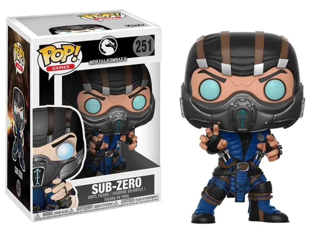 Mortal Kombat Sub-Zero POP! Figur 9 cm