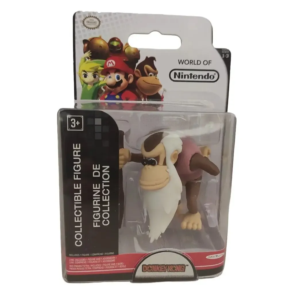 World of Nintendo Series 1-3 - Donkey Kong Cranky Kong Figur 6 cm