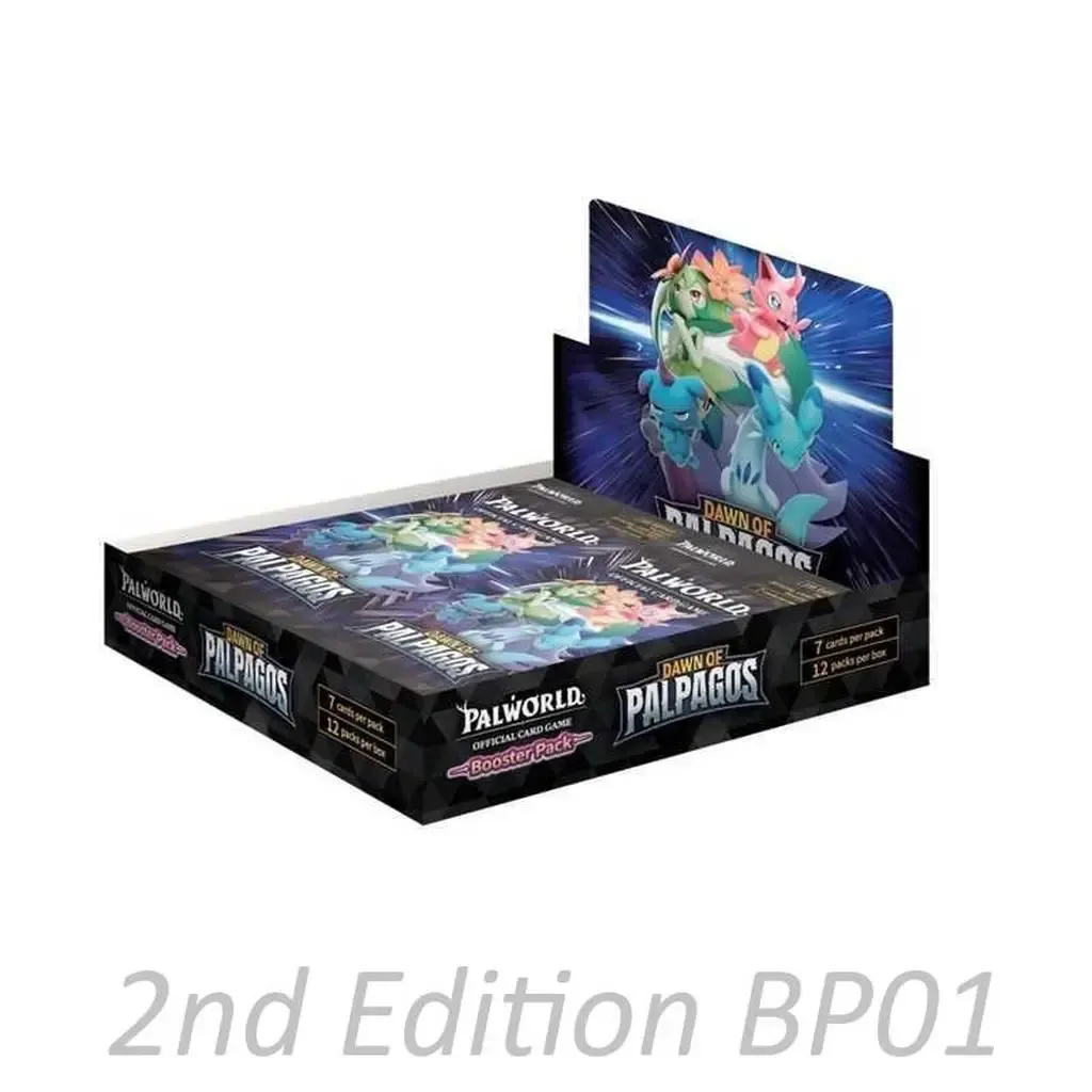 Palworld OCG: Dawn of Palpagos 2nd Edition Booster Display TCG