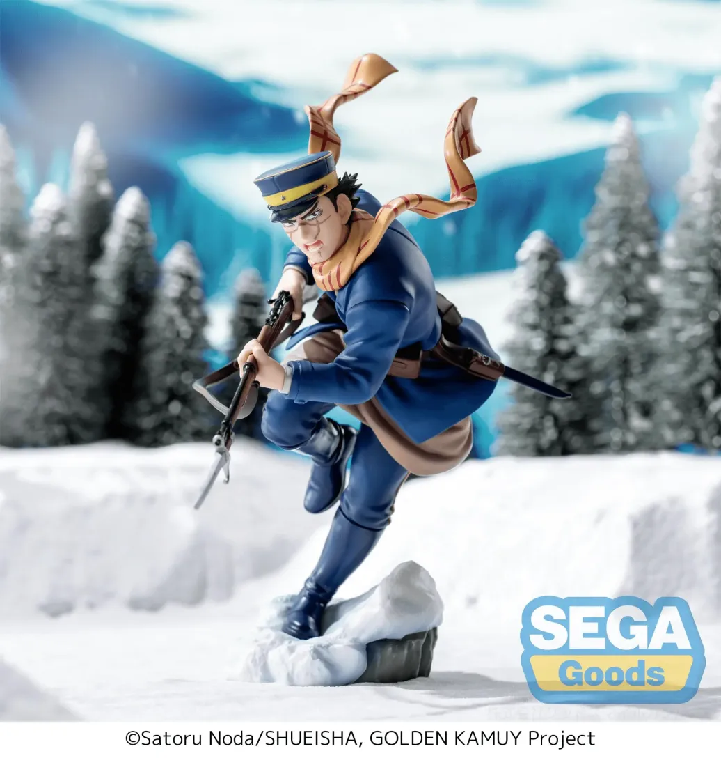 Golden Kamuy Xross Link Anime PVC Statue Saichi Sugimoto 13 cm 