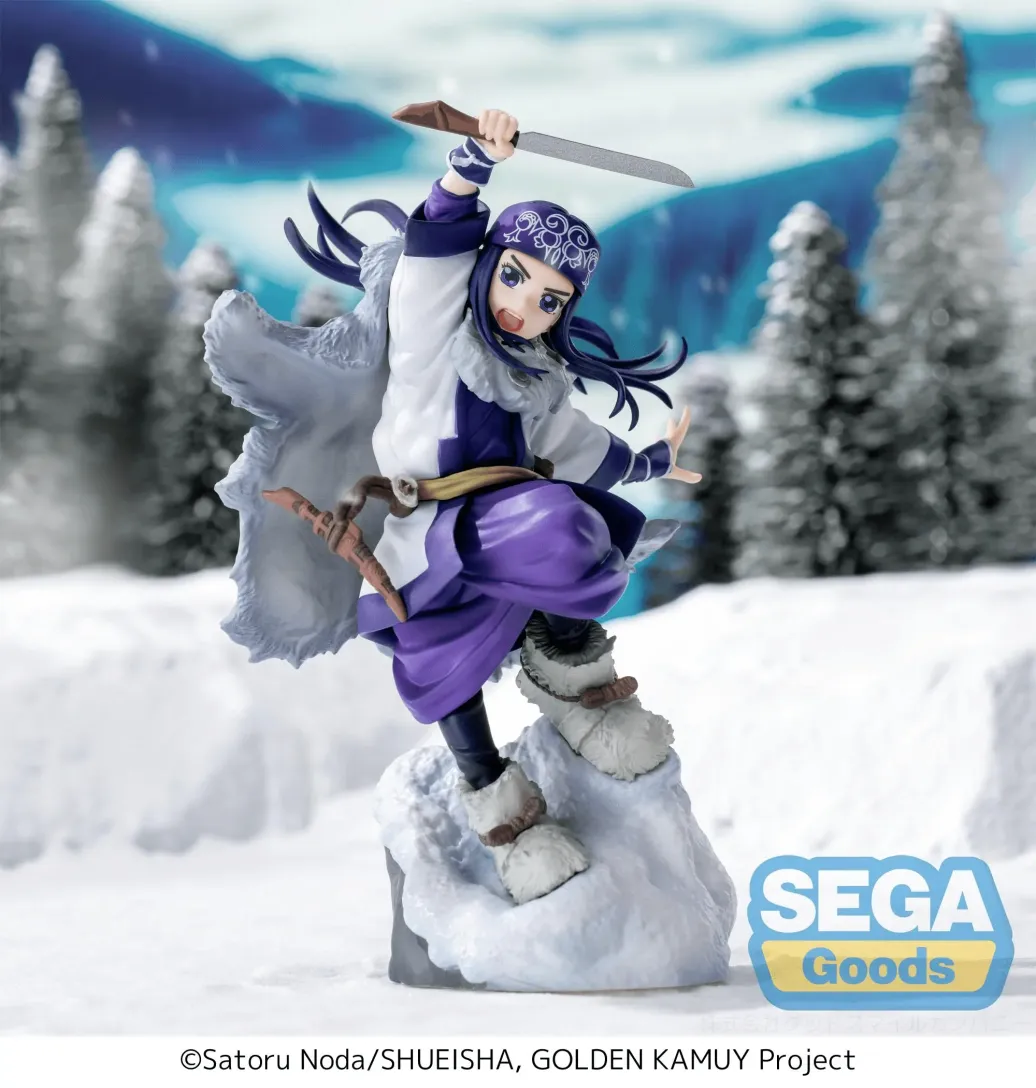 Golden Kamuy Xross Link Anime PVC Statue Asirpa 11 cm 