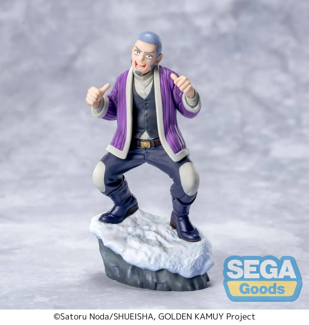 Golden Kamuy Xross Link Anime PVC Statue Yoshitake Shiraishi 14 cm 
