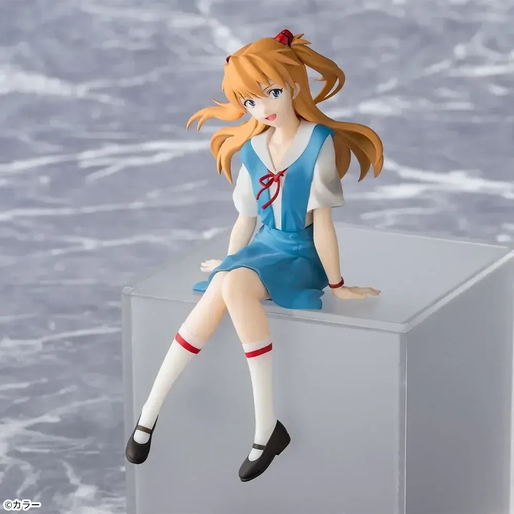 Rebuild of Evangelion PM Perching PVC Statue Asuka Shikinami Langley New Theatrical Edition 14 cm 