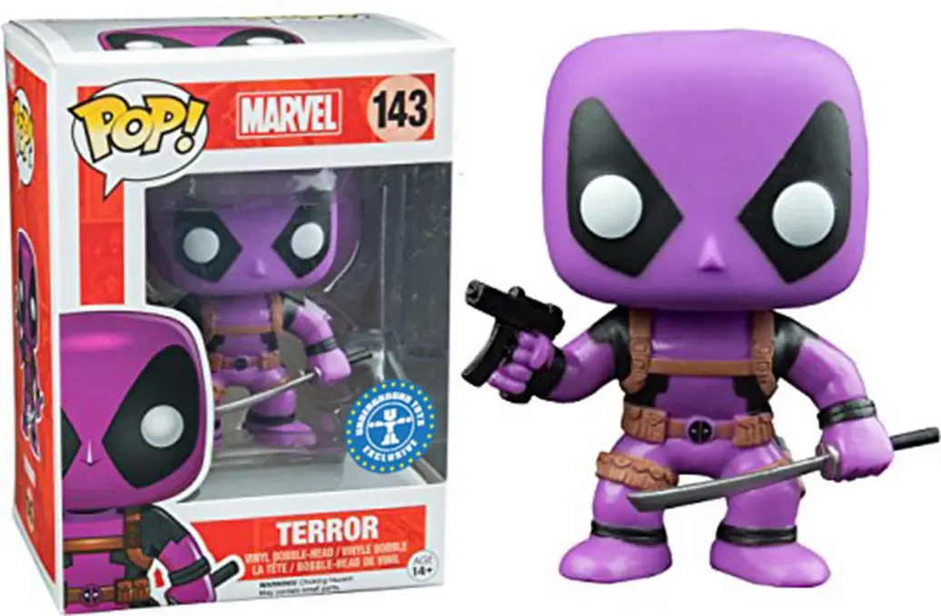 Marvel Comics Deadpool Violet Terror POP! 9 cm Exclusive