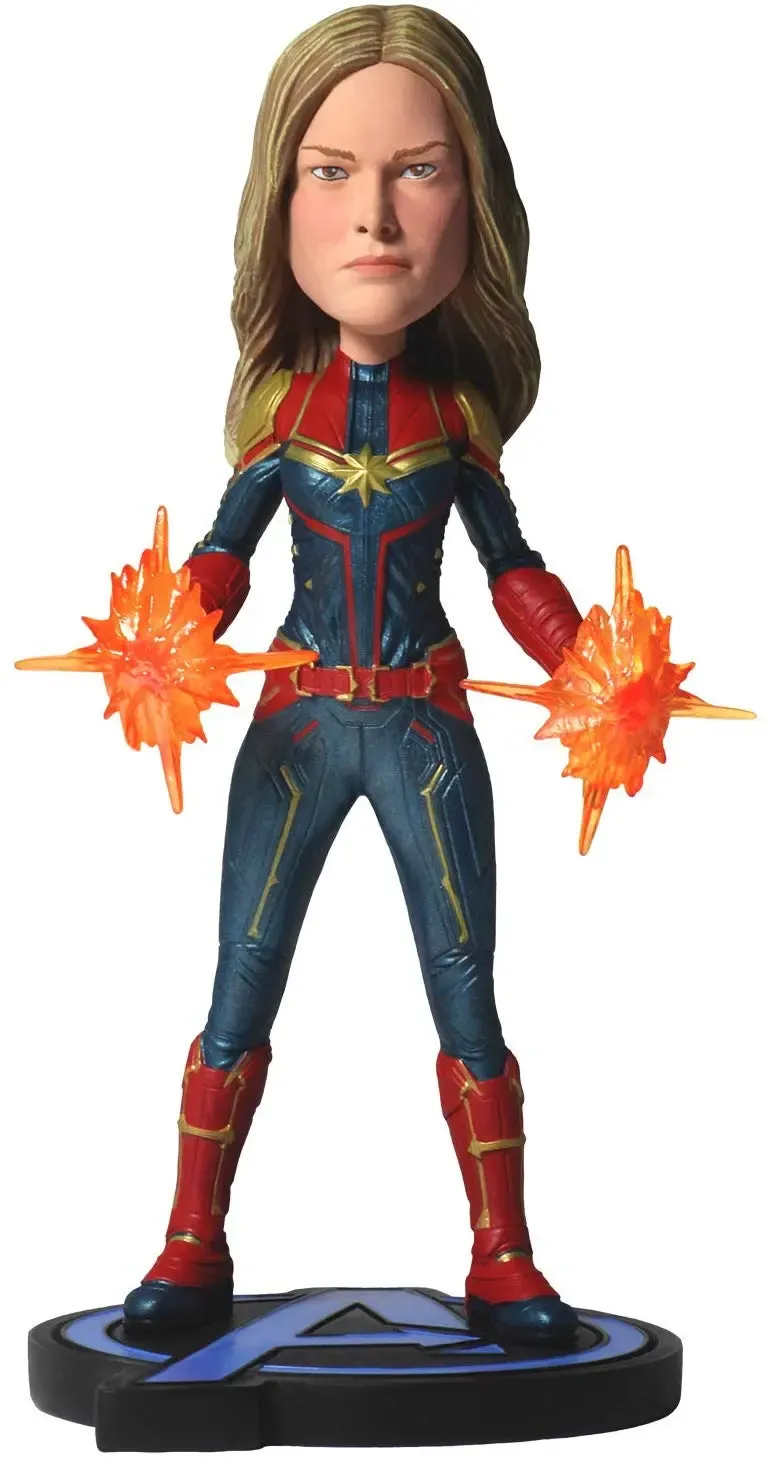 Avengers: Endgame Captain Marvel Head Knocker Wackelkopf-Figur 20 cm