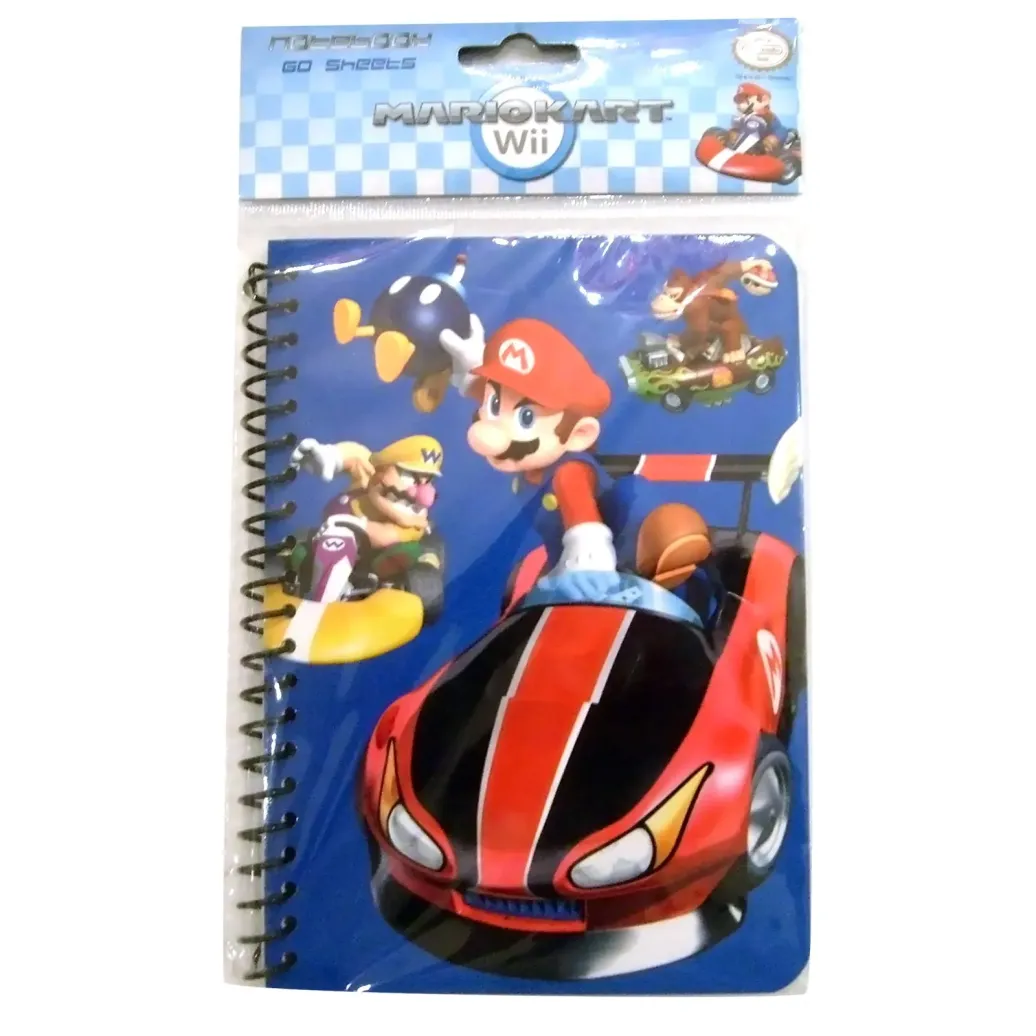 Super Mario Notizbuch Mario Kart 18 x 14 cm
