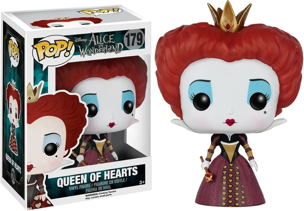 Alice im Wunderland 2010 POP! Disney Vinyl Figur Die Rote Königin 9 cm