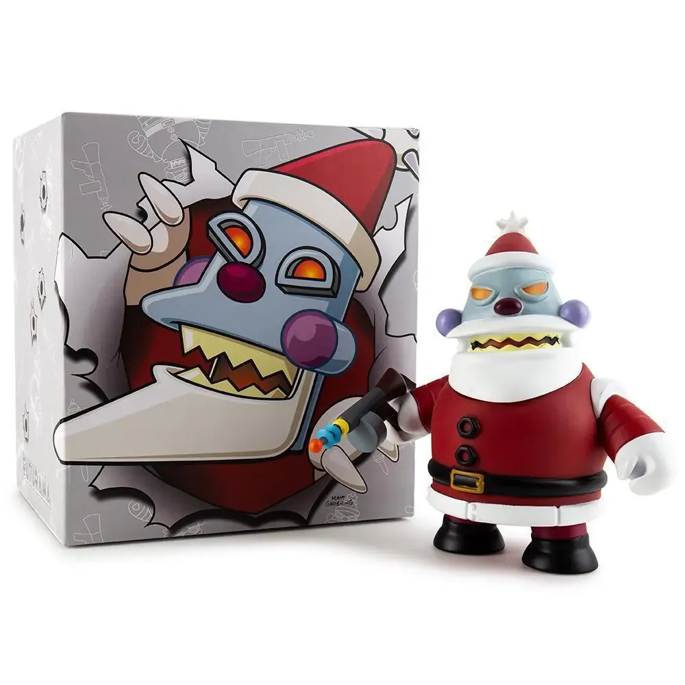 Futurama Robot Santa Naughty Vinyl Figur 15 cm