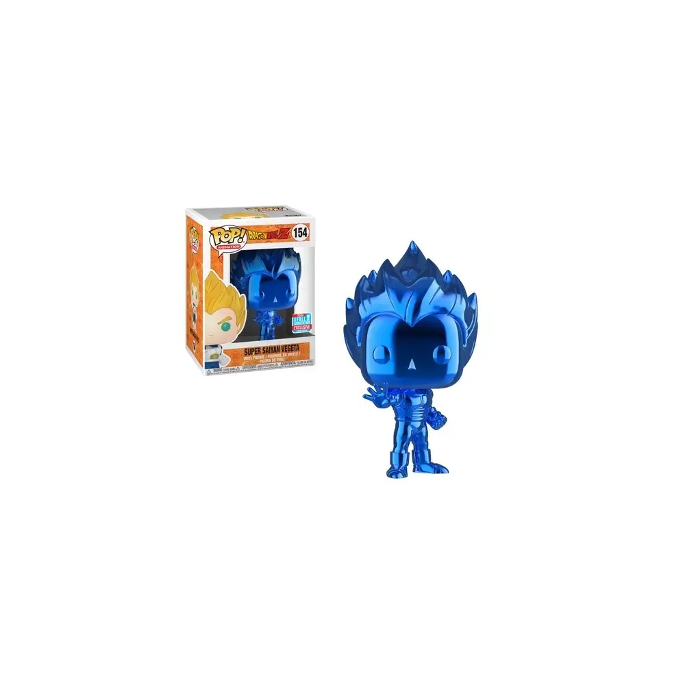 Dragonball Z Blue Chrome Vegeta POP! Figur 9 cm Exclusive