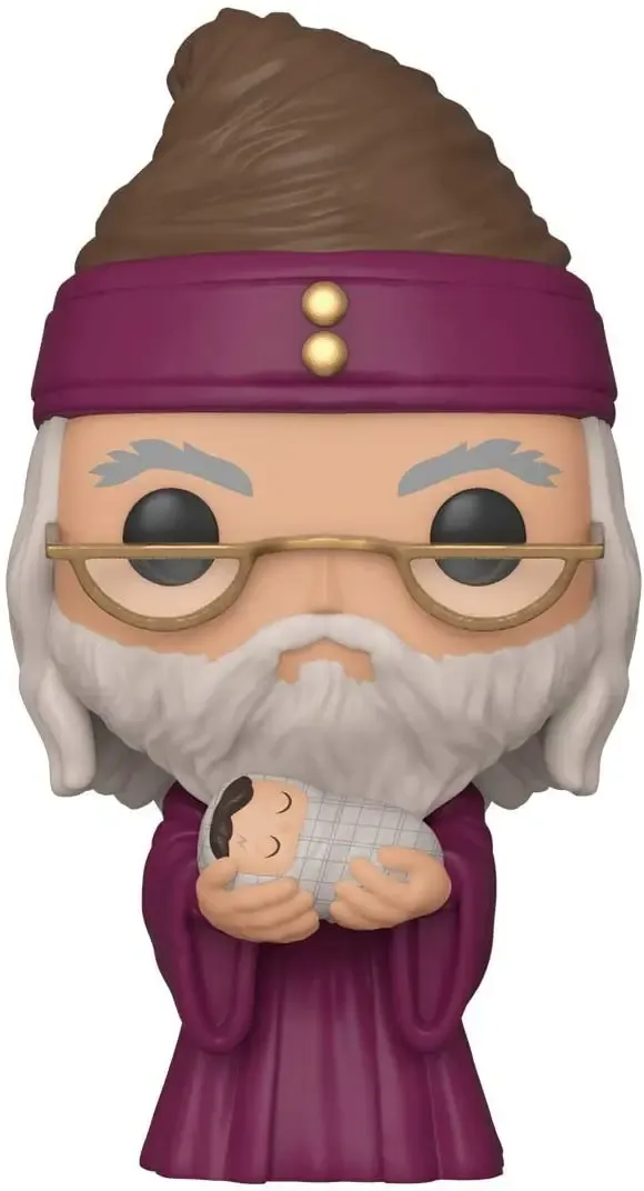 Harry Potter Dumbledore w/Baby Harry POP! Figur 9 cm