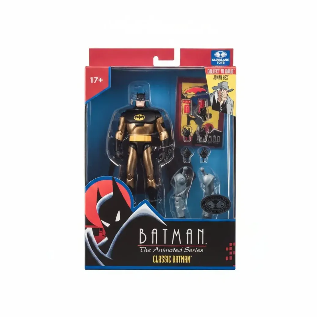 Batman: The Animated Series DC Direct Build-A Actionfigur Wave 5 Classic Batman (Platinum Edition) 15 cm