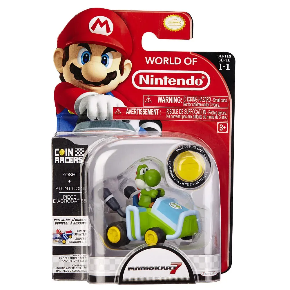 Mario Kart 7 Coin Racers Yoshi Pullback