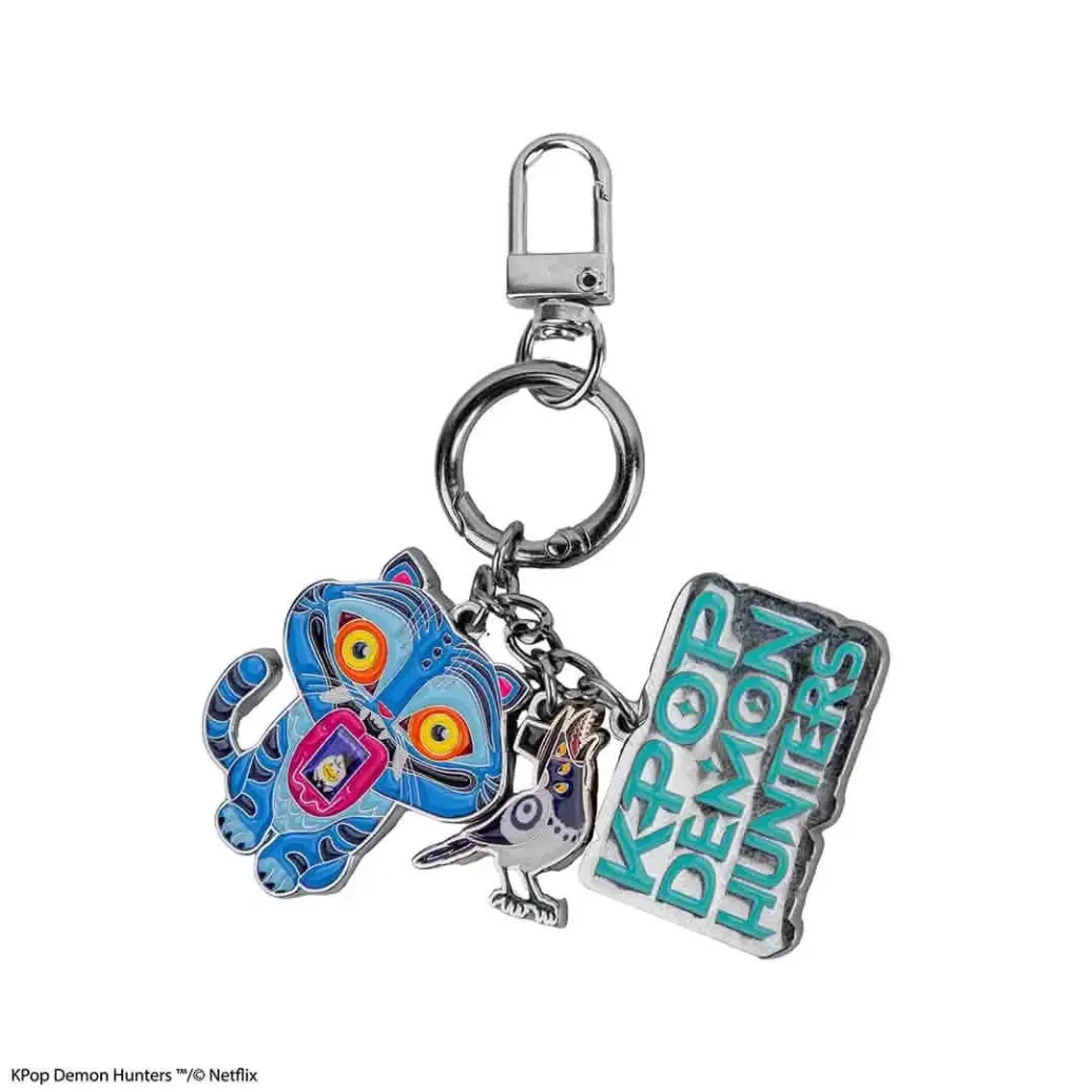 KPop Demon Hunters Derpy & Sussie Charm Schlüsselanhänger (10 cm)