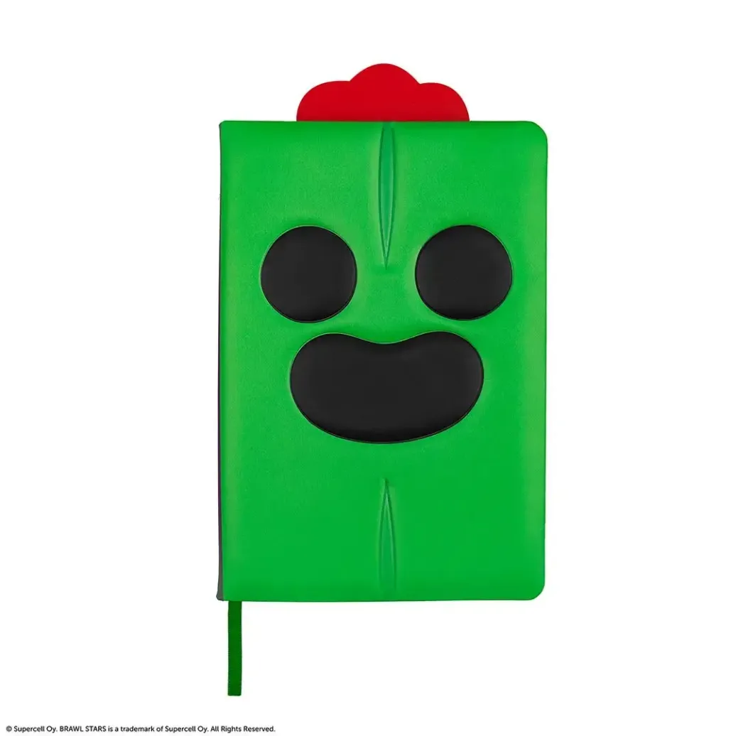 Brawl Stars Spike Notizbuch - Hardcover A5 (160 Seiten)