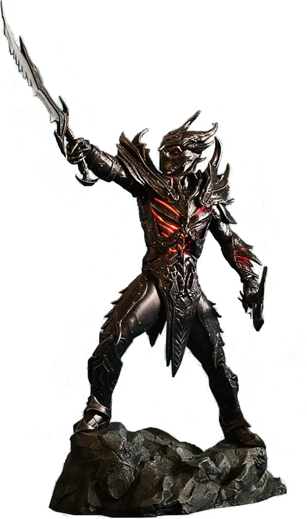 The Elder Scrolls V Skyrim Daedric Armour 1/6 Statue 42 cm