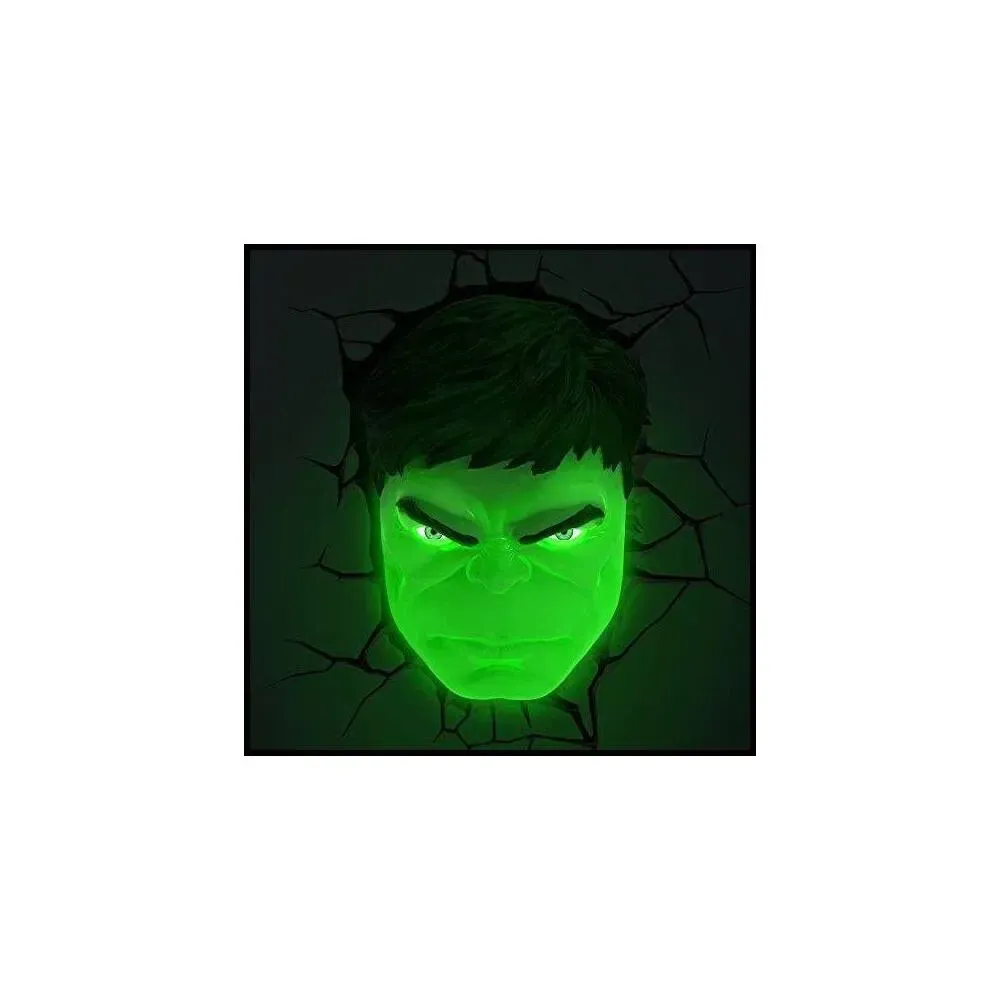 Marvel 3D LED Leuchte Hulk Face 3D