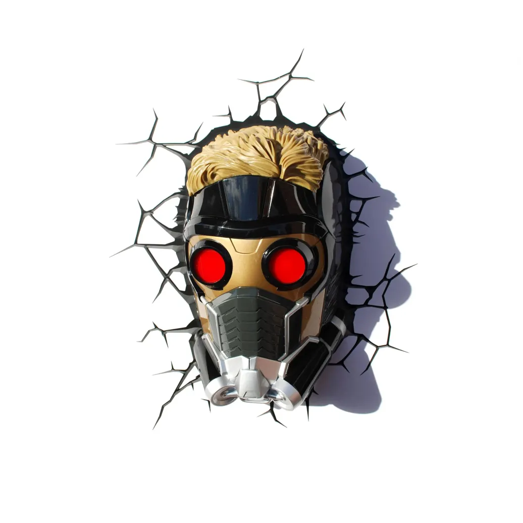 Guardians of the Galaxy Star Lord 3D LED Leuchte