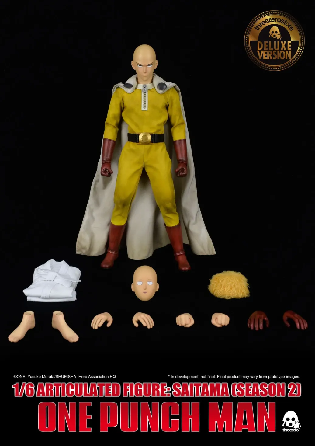 One Punch Man Saitama Season 2 Actionfigur 30 cm Deluxe Version