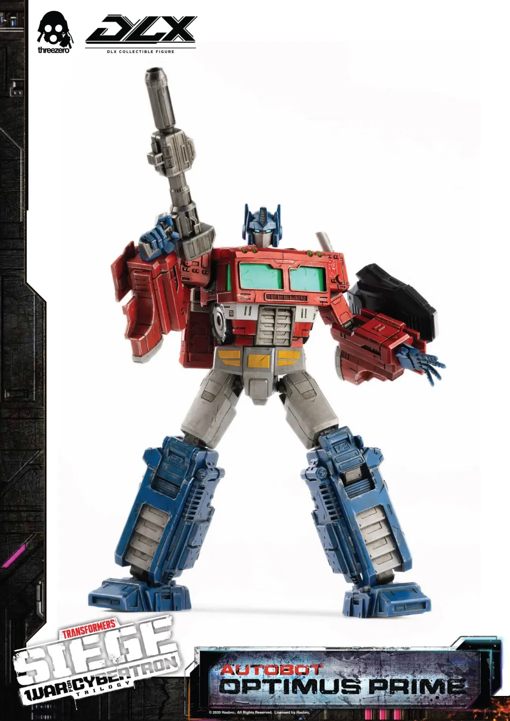 Transformers War For Cybertron Trilogy Optimus Prime DLX Actionfigur 25 cm