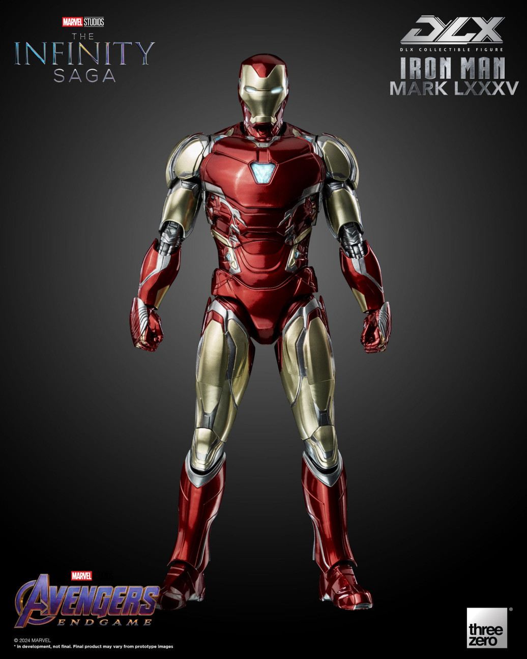 Infinity Saga DLX Actionfigur 1/12 Iron Man Mark 85 17 cm