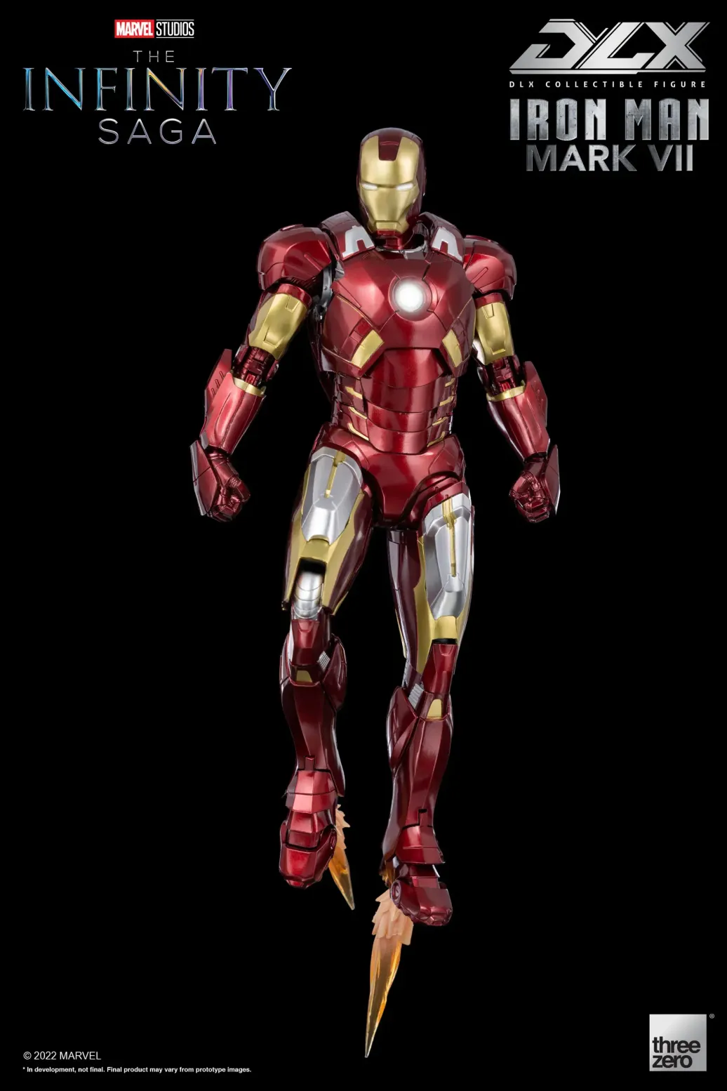 Infinity Saga DLX Actionfigur 1/12 Iron Man Mark 7 17 cm