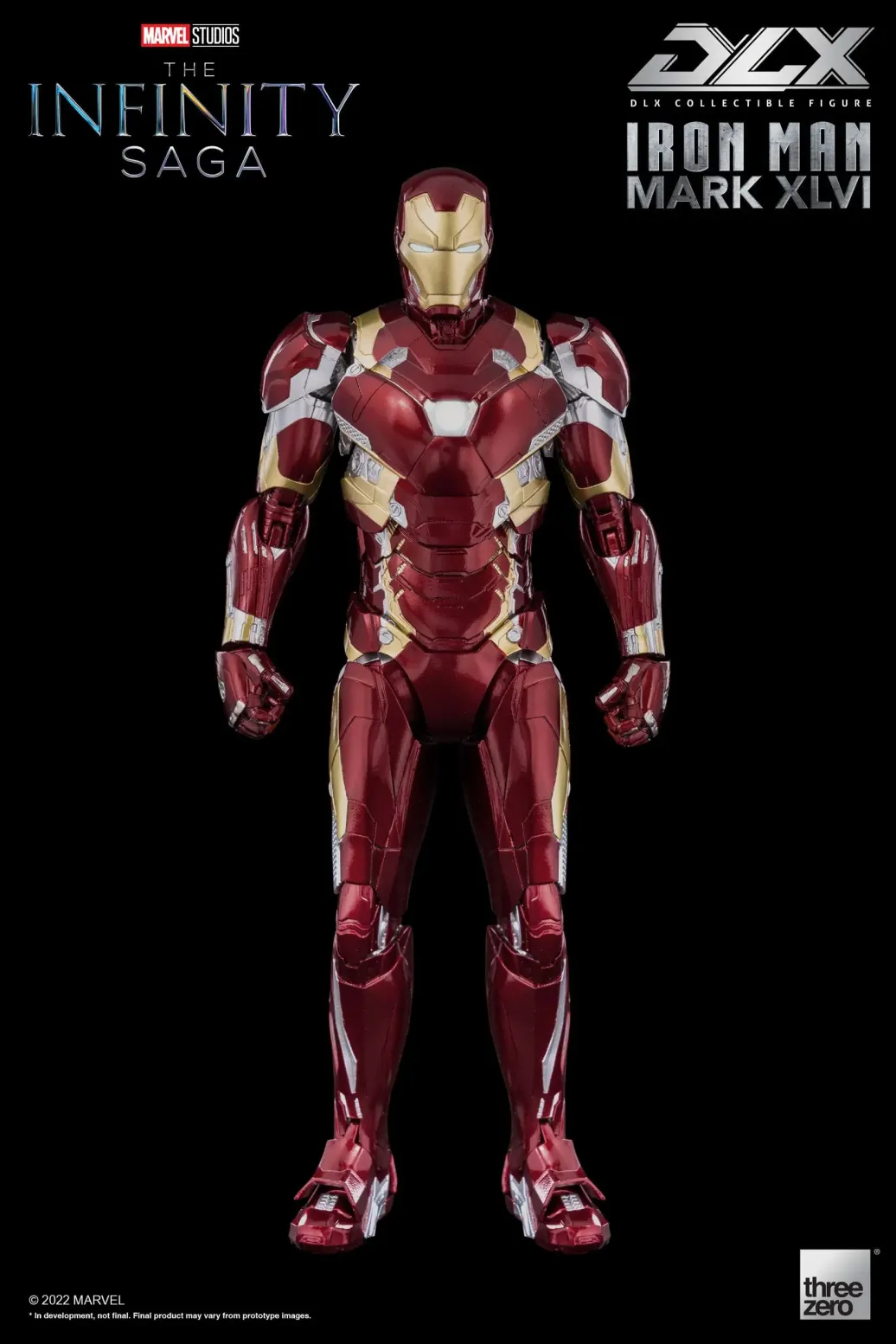 Infinity Saga DLX Actionfigur 1/12 Iron Man Mark 46 17 cm