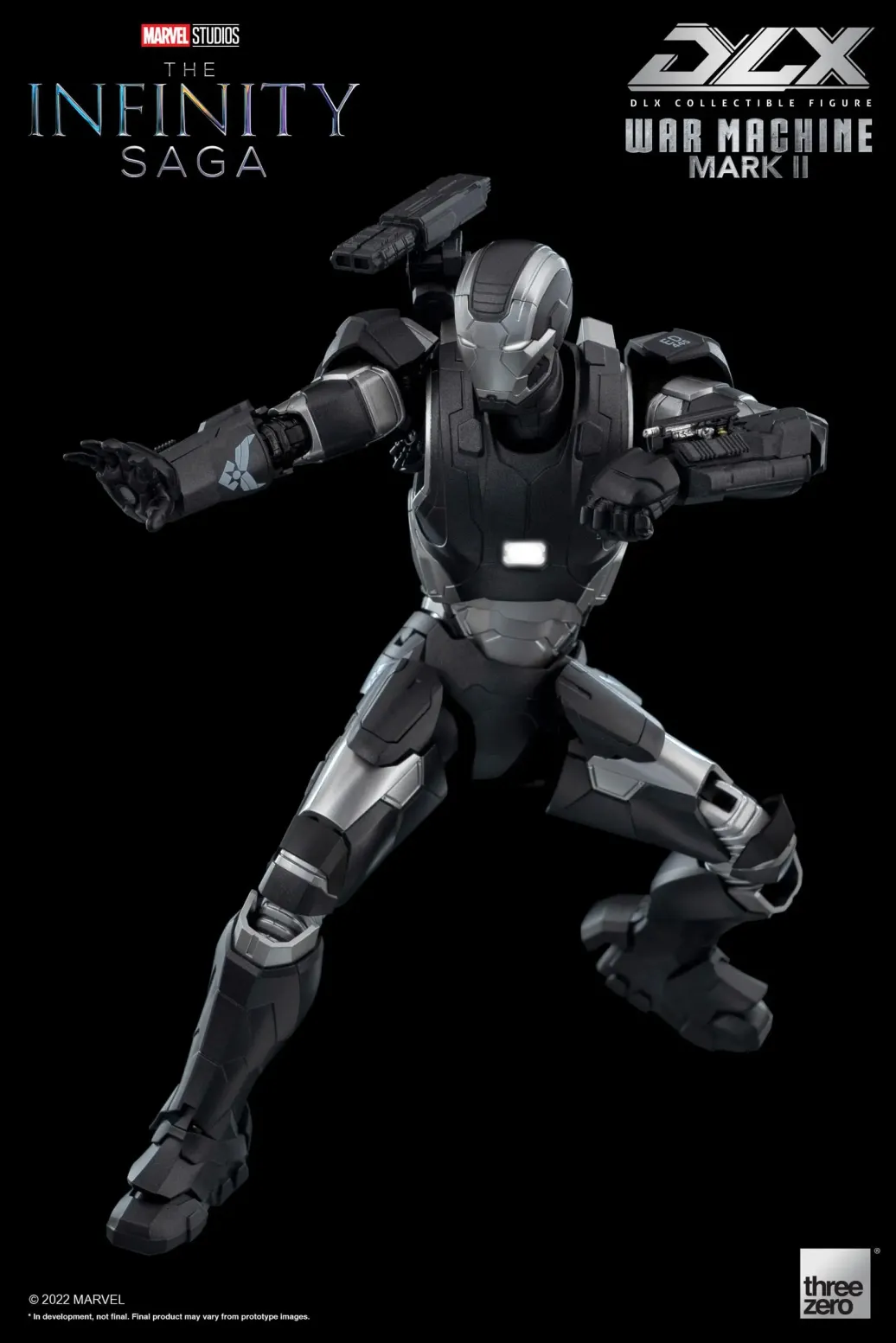 Infinity Saga DLX Actionfigur 1/12 War Machine Mark 2 17 cm
