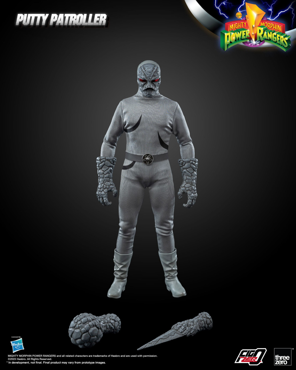 Mighty Morphin Power Rangers FigZero Actionfigur 1/6 Putty Patroller 30 cm