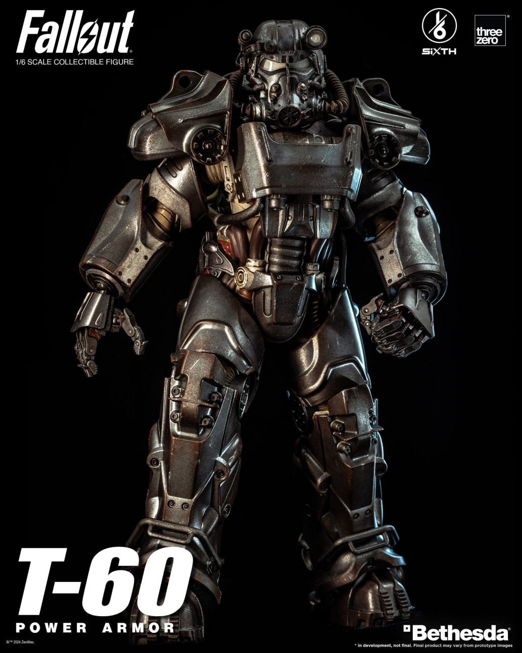 Fallout FigZero Actionfigur 1/6 T-60 Power Armor 37 cm