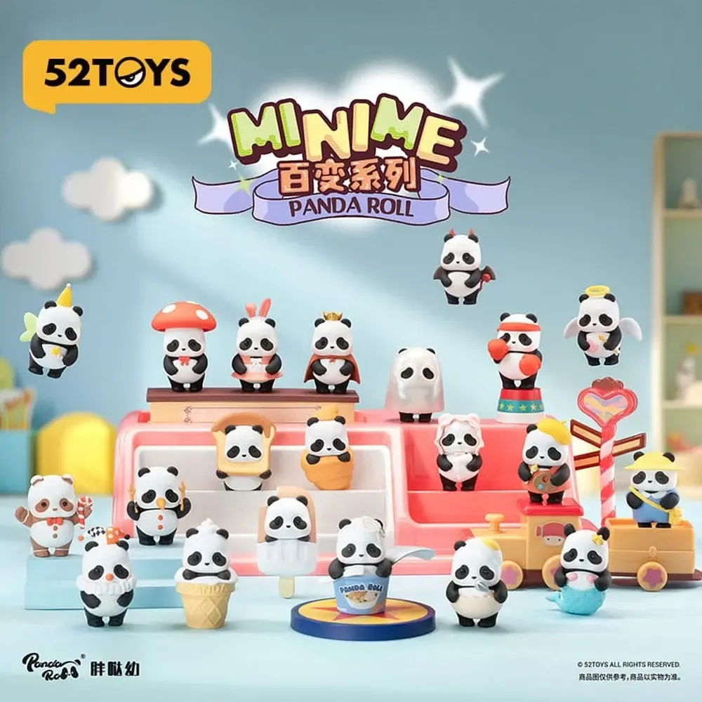 Panda Roll Blind Box Minime Figuren Sortiment Dress Up 4 cm (20)