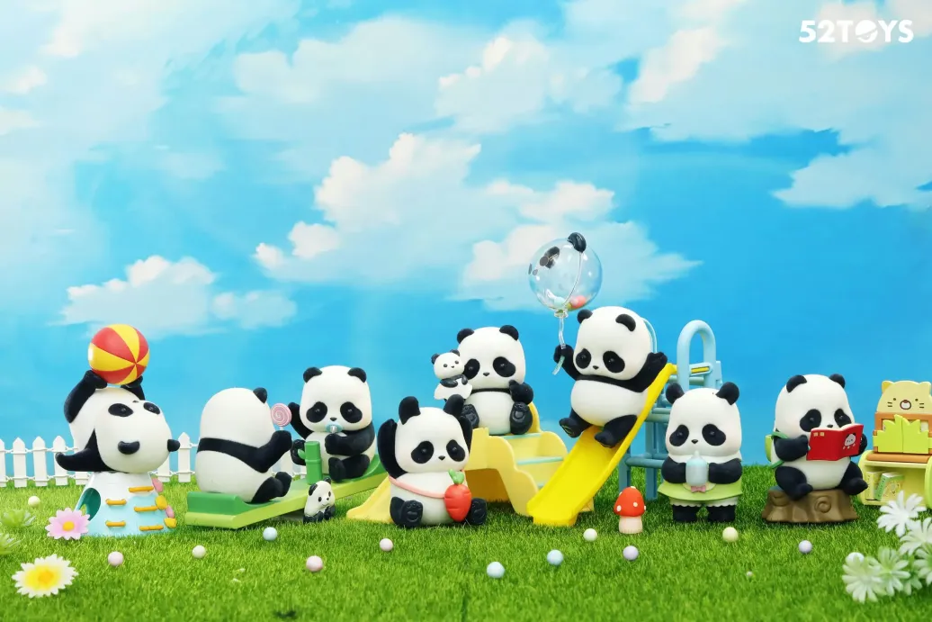Panda Roll Blind Box Figuren Sortiment Kindergarten 7 cm (8)