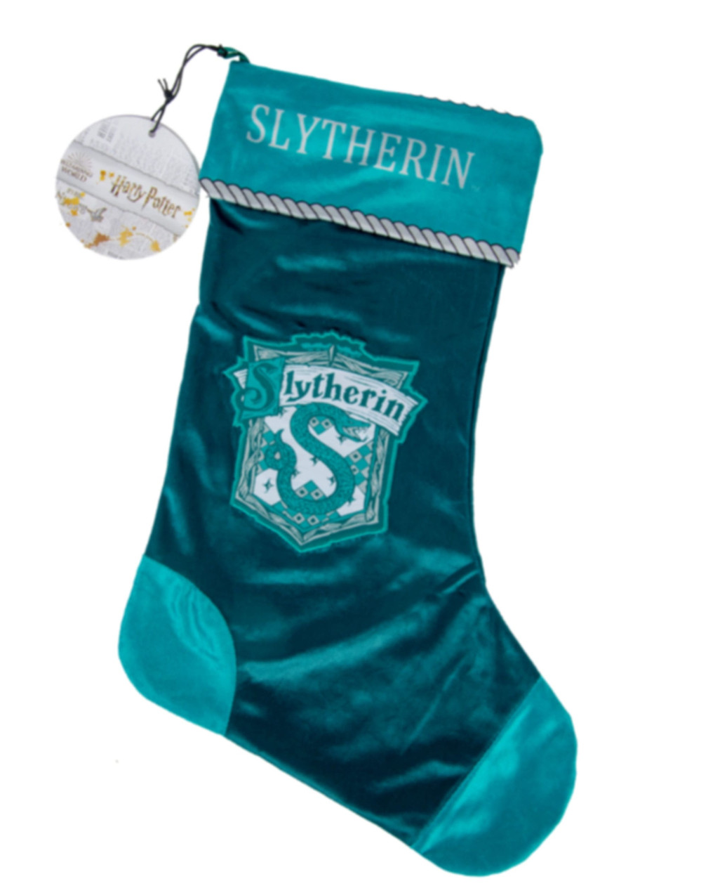 Harry Potter Weihnachtsstrumpf Slytherin 45 cm