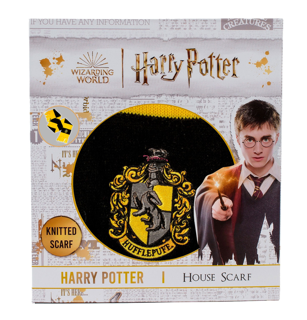Harry Potter Schal Hufflepuff Bold Stripes (Boxed) 160 cm