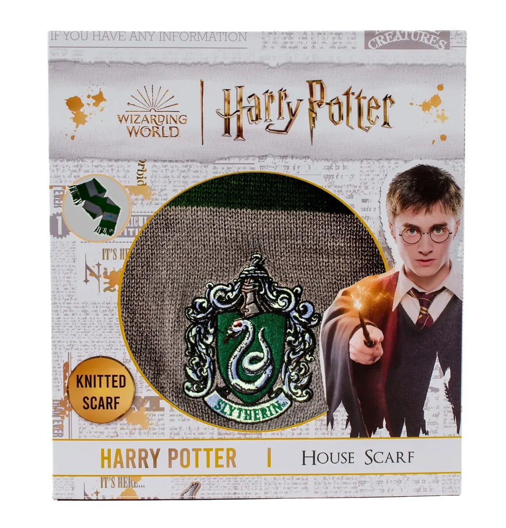 Harry Potter Schal Slytherin Bold Stripes (Boxed) 160 cm