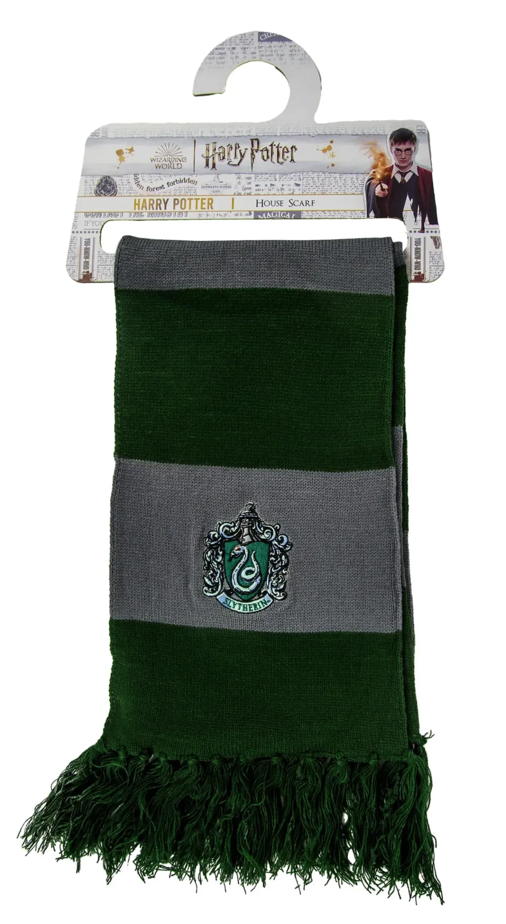 Harry Potter Schal Slytherin Bold Stripes (Hanger) 160 cm