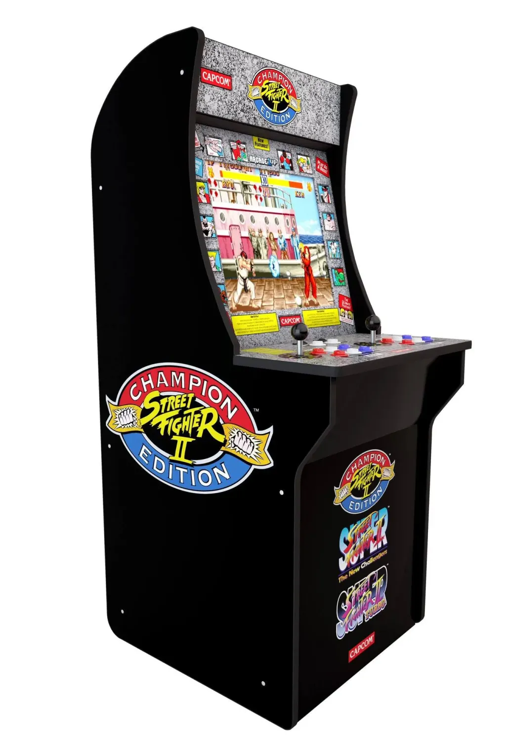Arcade1Up Mini-Cabinet Street Fighter II Arcade-Automat 122 cm