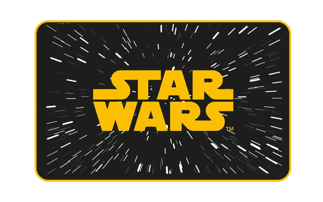 Star Wars Teppich Logo 80 x 50 cm