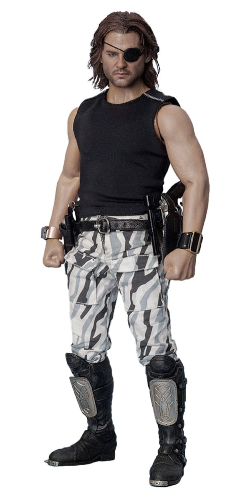 Die Klapperschlange Crown Series Actionfigur 1/6 Snake Plissken (Real Hair Version) 30 cm