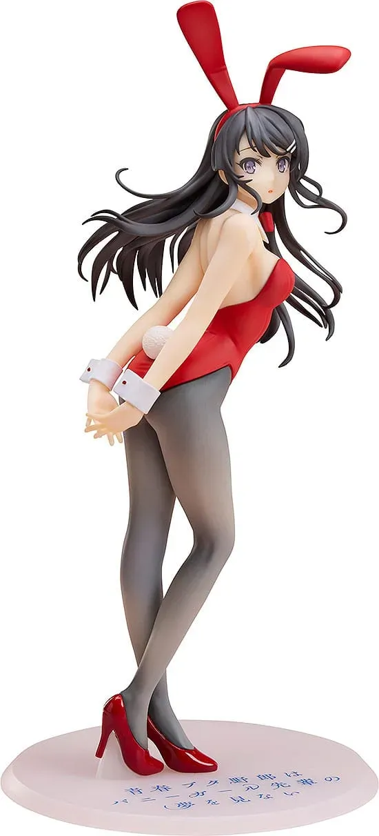 Rascal Does Not Dream of Bunny Girl Senpai Statue 1/7 Mai Sakurajima Red Bunny Girl Ver. 27 cm 