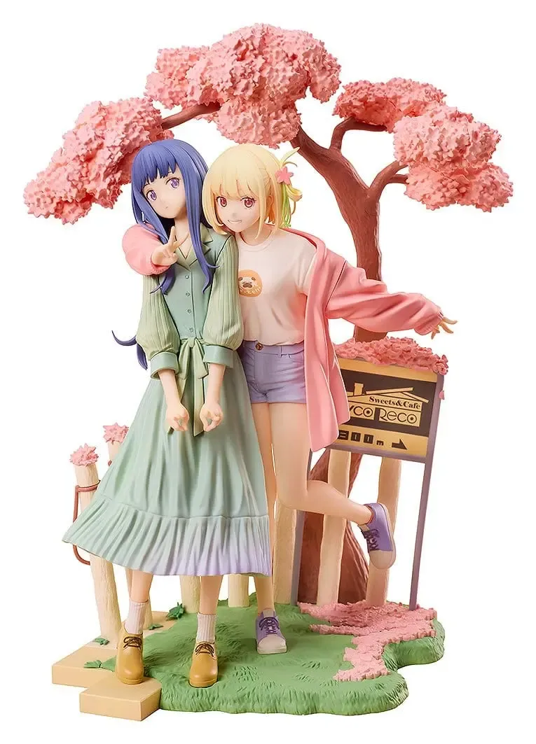 Lycoris Recoil PVC Figuren 2er-Pack Chisato Nishikigi & Takina Inoue Spring Ver. 25 cm