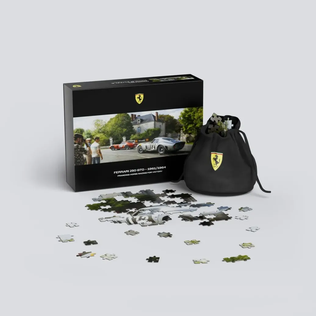 Ferrari 250GTO Premium Puzzle Prancing Horse Racing For Victory (1000 Teile) 97 x 34 cm