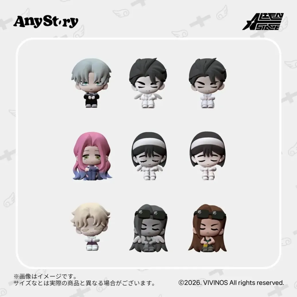 Alien Stage Minifiguren Love&Hate 4 cm Blind Box Sortiment (9)