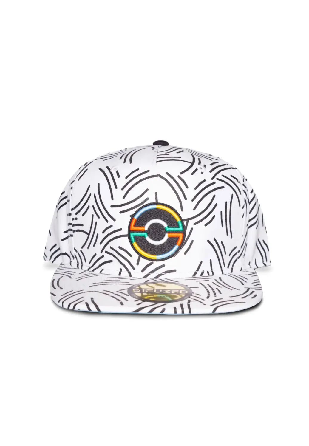 Pokemon Snapback Cap Pokeball weiß