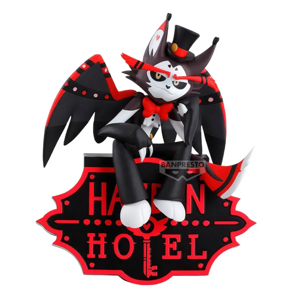 Hazbin Hotel Monitor Top PVC Statue Husk (Ver. A) 15 cm