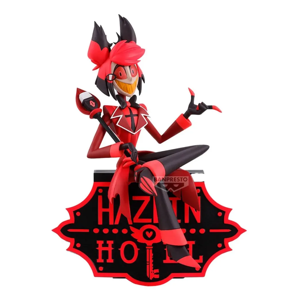 Hazbin Hotel Monitor Top Figure PVC Statue Alastor (Ver. A) 17 cm