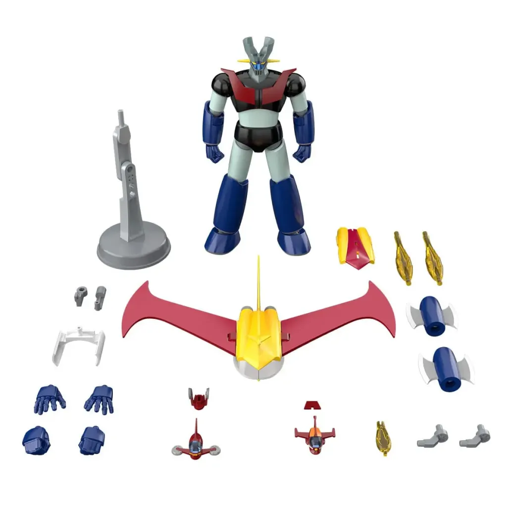 SMP Mazinger Z Actionfigur Pilder on Set 13 cm