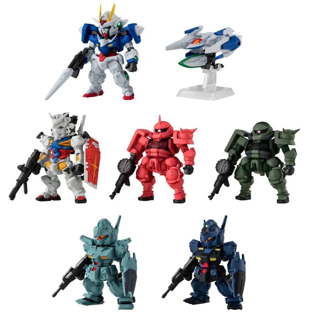 Gundam Converge Minifiguren 6 cm Volume 28 Display (10)